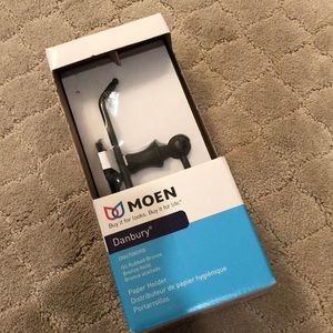 Moen oil rubbed bronze toilet paper holder NWT